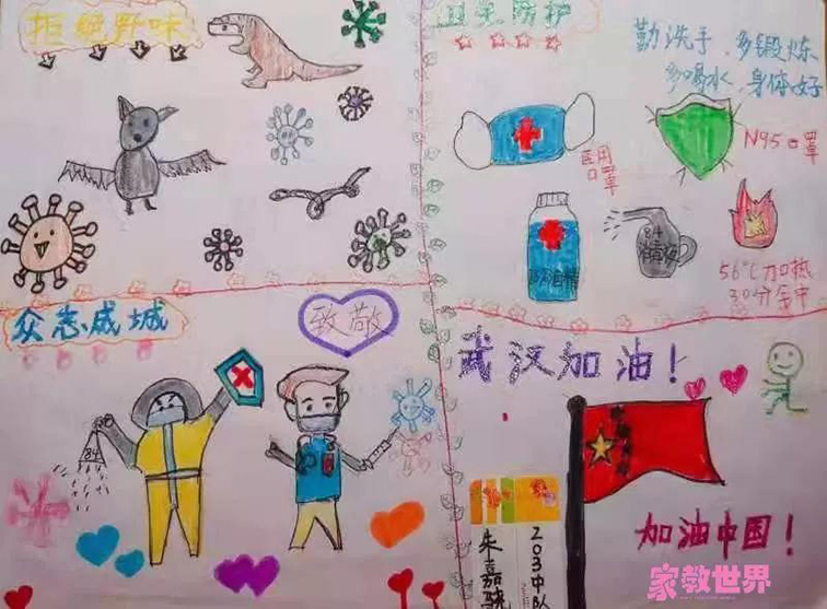 皖家抗疫 最美宅行动 | 用画笔为抗疫一线的叔叔阿姨加油